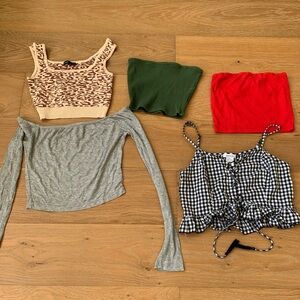Tube and Crop Tops